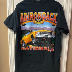 Gildan Kids Black T-Shirt with Vibrant Car Graphic